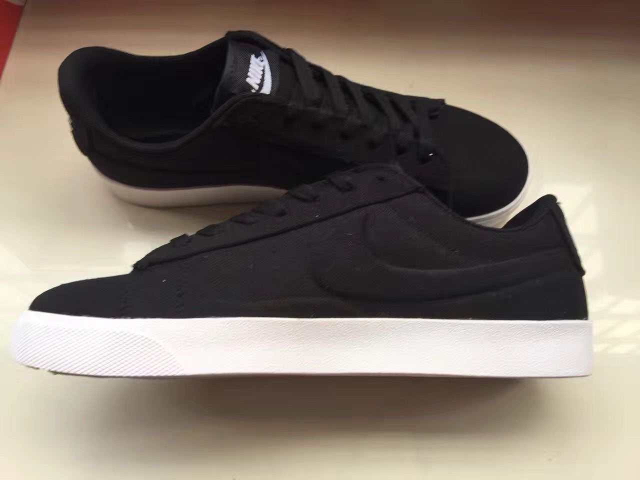 Nike Blazer 4 Low Black White Shoes